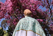 Load image into Gallery viewer, Handmade Linen Abaya - Embroidered Arabic
