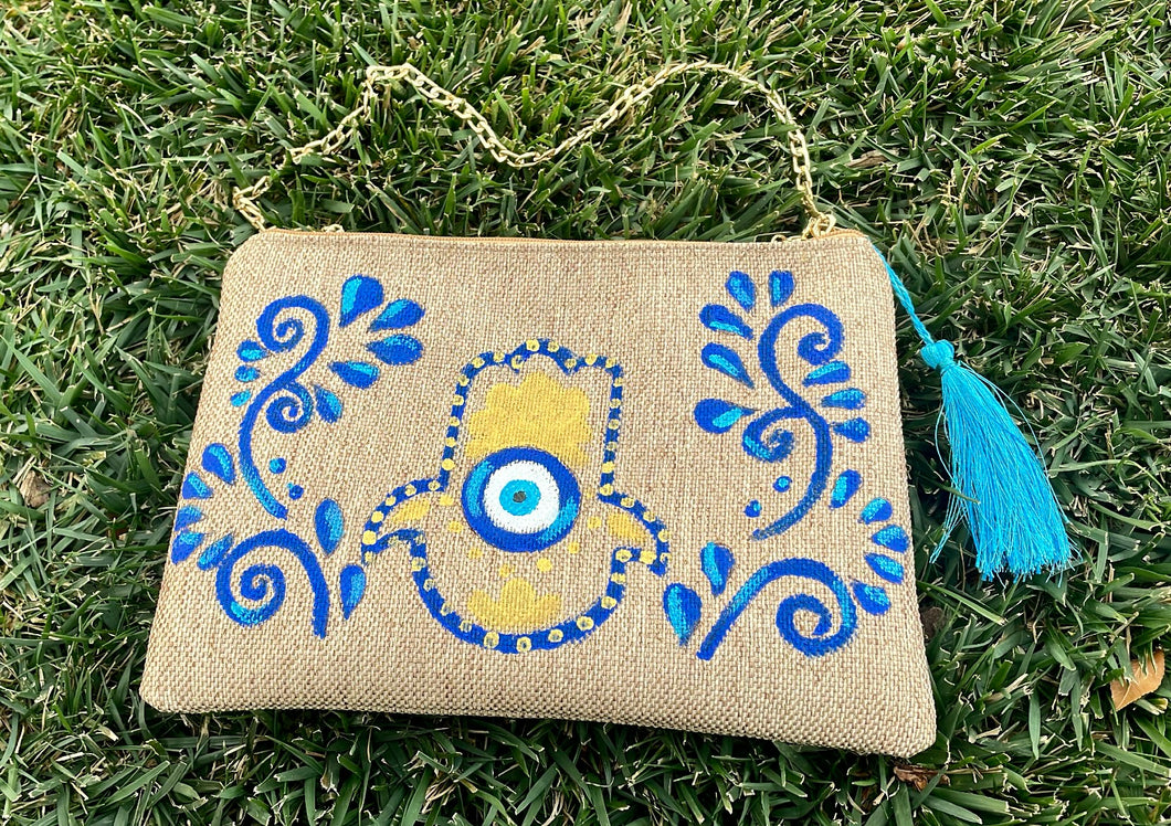 Evil Eye Clutch