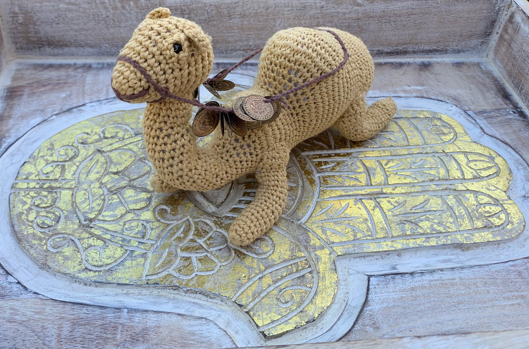 Camel Crochet Decoration